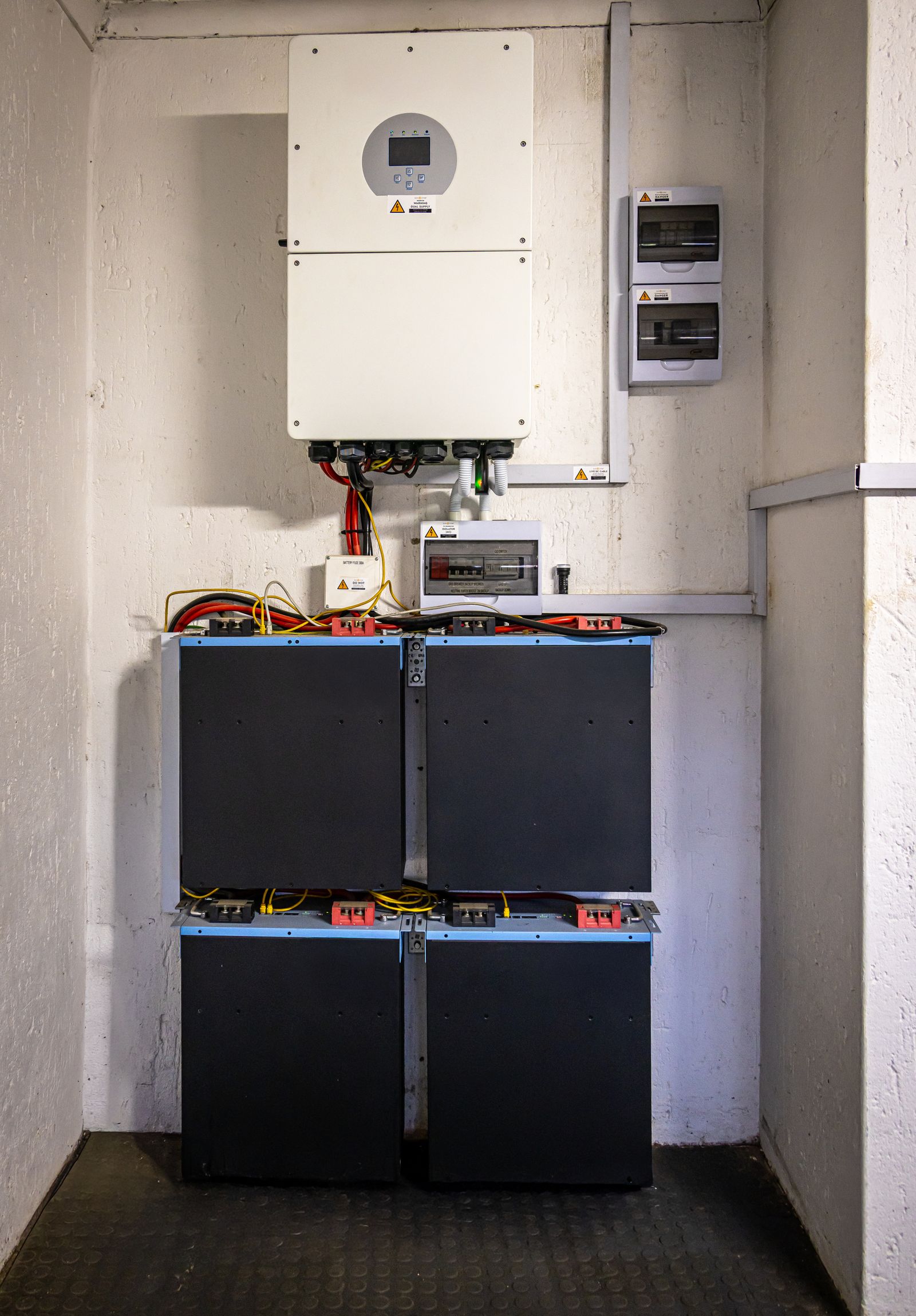 Hembatteri och energilagring i villa